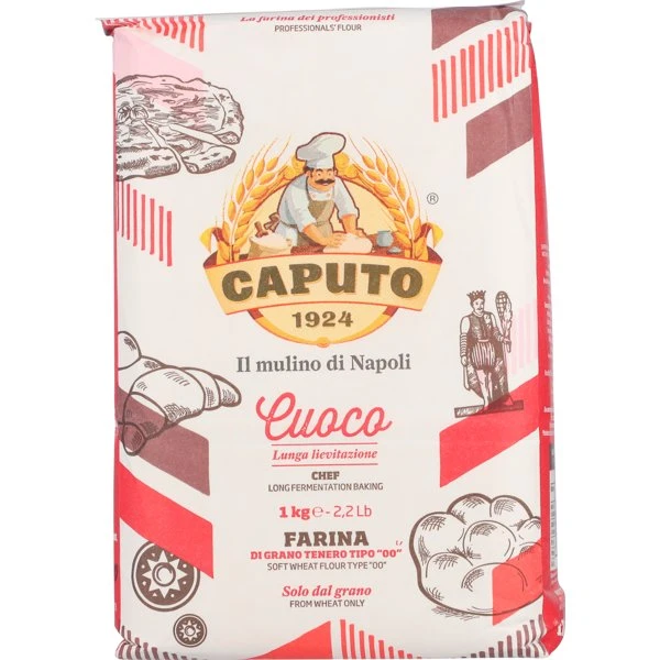 Caputo Cuoco Pizzamjöl 1 kg 11383 by Caputo color Svart