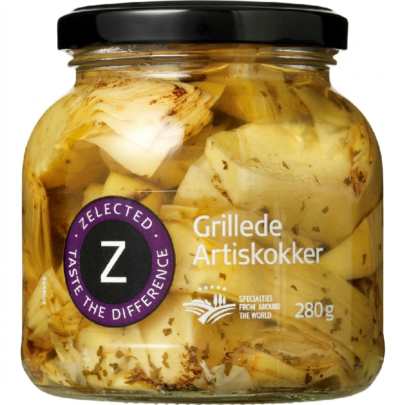 Zelected Grillade Kronärtskockor 314g 10253Z by Zelected color Svart