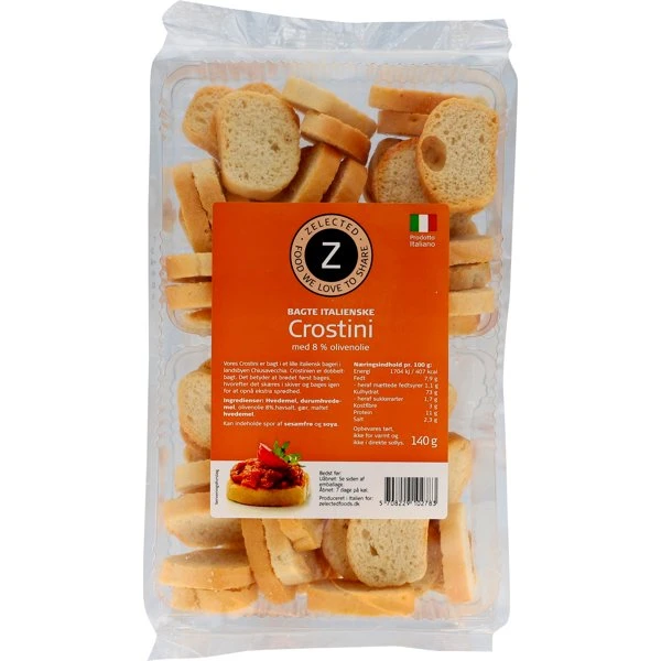 Crostini 140g Zelected 11151 by Zelected color Svart