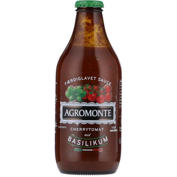 Agromonte Cherry Tomato Basil Pastasås 330g 12718 by Zelected color Svart