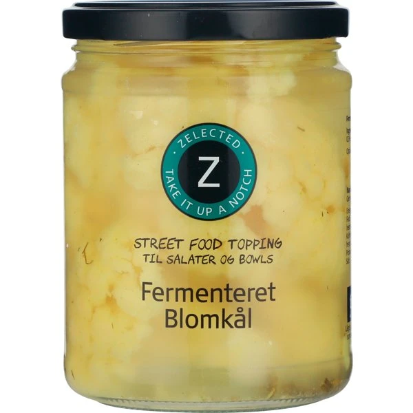 Fermenterad Blomkål 480g Zelected 15112 by Zelected color Svart