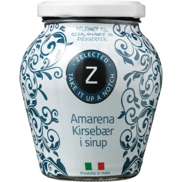 Amarenakörsbär 460g Zelected 15817 by Zelected color Svart