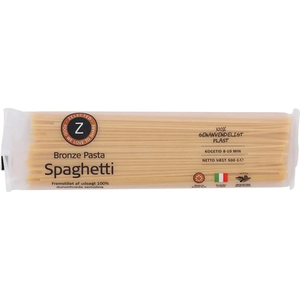 Pasta Spaghetti 500g Zelected 17647Z by Zelected color Svart