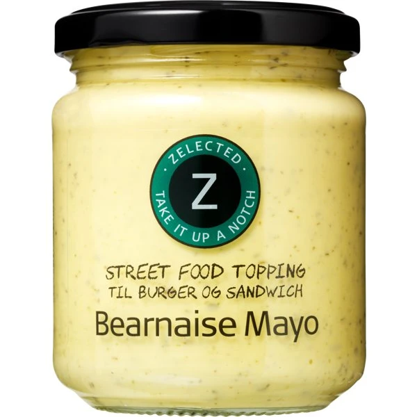 Bearnaise Mayo "Street Food" 180g Zelected 70035 by Zelected color Svart