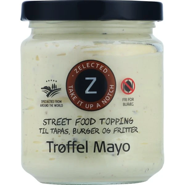 Tryffelmayo "Street Food" 180g Zelected 70038 by Zelected color Svart