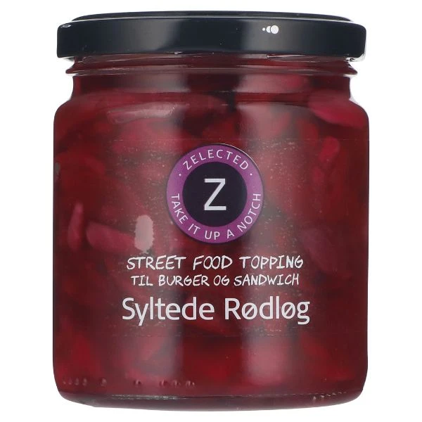 Picklad Rödlök 240g Zelected 70039 by Zelected color Svart