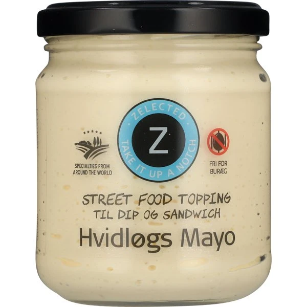 Vitlöksmayo 180g Zelected 70048 by Zelected color Svart