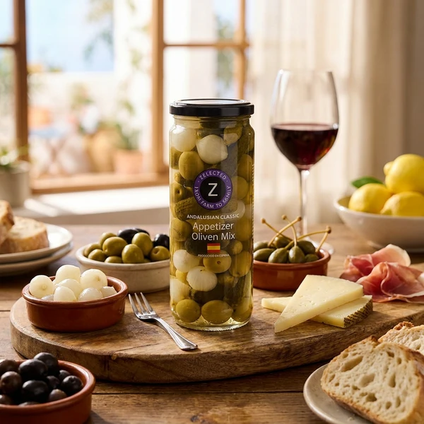 Zelected Appetizer Olivmix 485g 12137 by Zelected color Svart