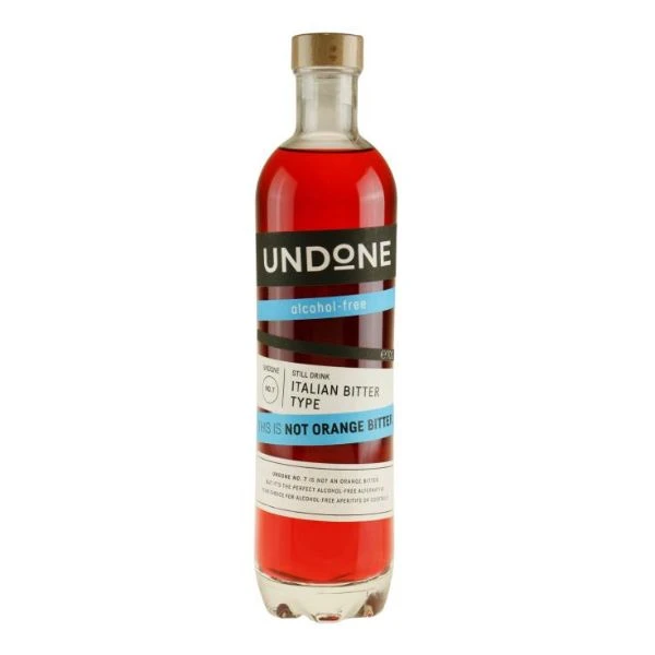 Undone No. 7 Inte Orange Bitter (Alkoholfri) FL 70 55950020 by Undone color Svart
