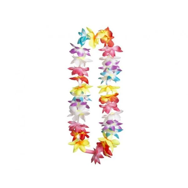 Hawaiikrans Sommarblink (med LED-ljus) 52235 by Godan color Svart