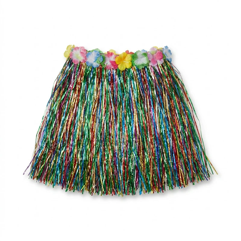 Hawaiikjol 45 cm flerfärgad 52403 by Godan color Svart