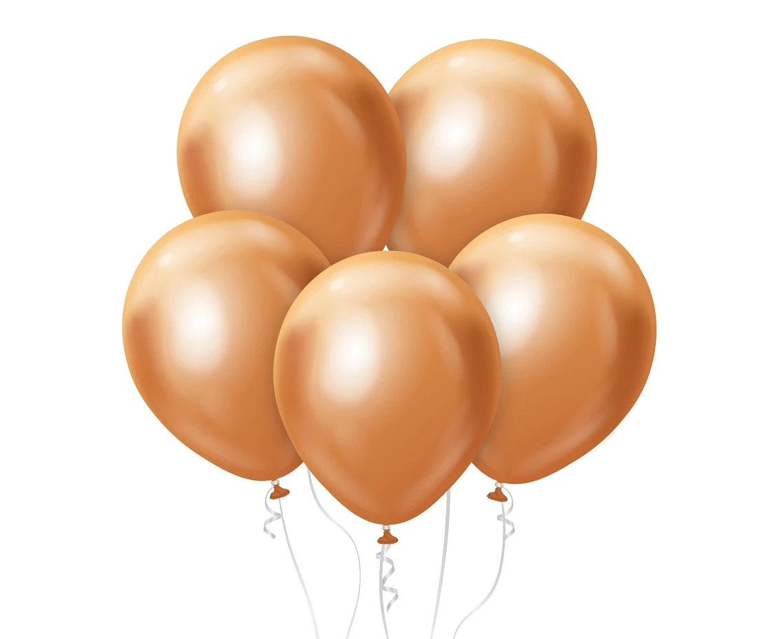 Ballonger Beauty&Charm koppar platina 45 cm / 5 st. CB-8MIE by Godan color Svart