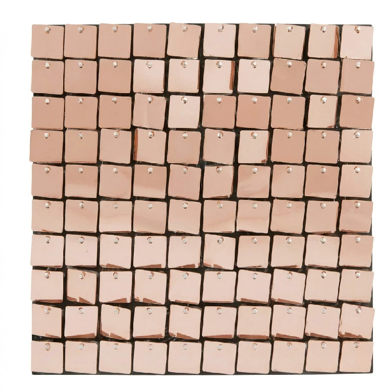 Dekorativ champagneplatta svart bakgrund 30x30 cm / 100 fält GA-PSZC by Godan color Svart