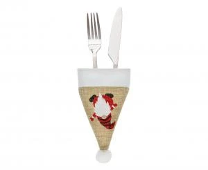 Bestick jutejacka Nisse storlek 8x11 cm NW-ETSS by Godan color Svart