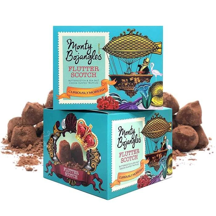 Monty Bojangles Chokladetruffel - Kola/Havssalt 150 G GBMON0103 by Monty Bojangles color Svart
