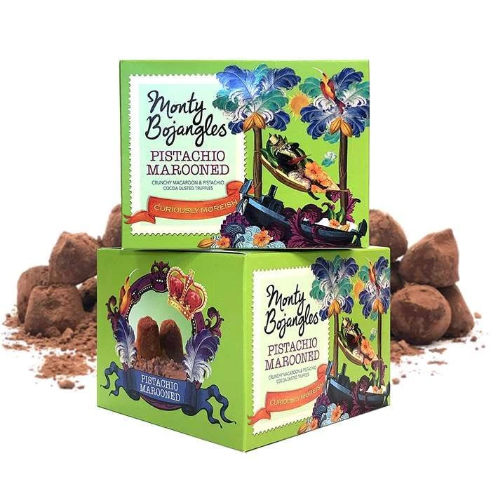Monty Bojangles Chokladetruffel - Pistasch 150 G GBMON0105 by Monty Bojangles color Svart