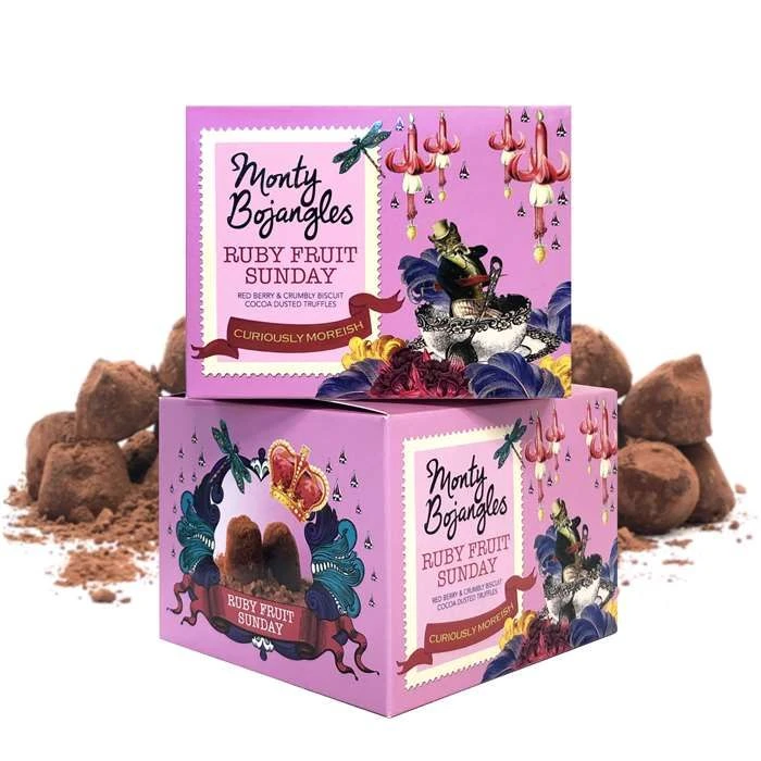 Monty Bojangles Chokladetruffel - Choklad / Röda bär 150 G GBMON0106 by Monty Bojangles color Svart