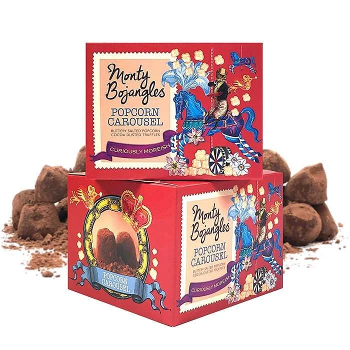 Monty Bojangles Chokoladetrøffel - Popcorn 150 G GBMON0109 by Monty Bojangles color Svart