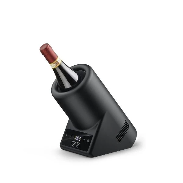 Caso WineCase One Rund Svart Vinkylare Ø9cm CS615 by CASO color Svart
