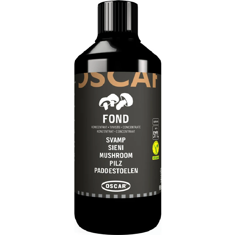 Svampfond koncentrat, räcker till 51 liter, glutenfri - FL 98 CL 96983 by OSCAR color Svart