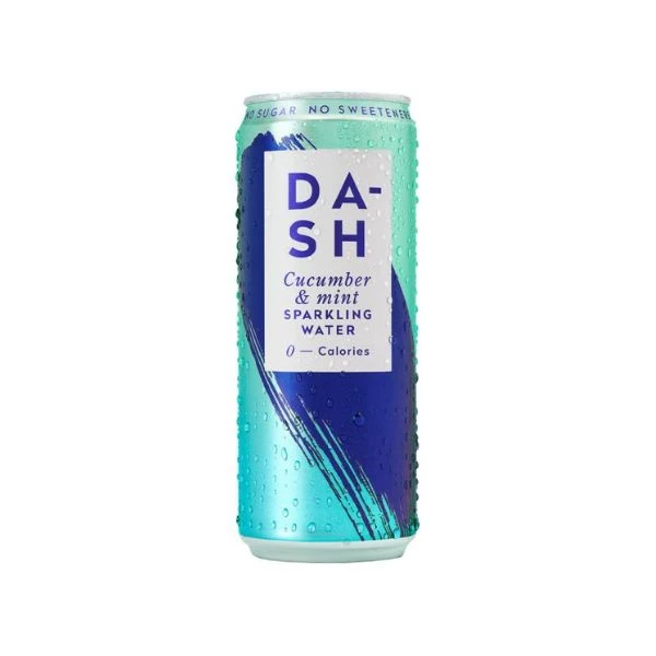Dash Vatten Gurka & Mynta 330 ml. GBDAS0101 by Dash Water color Svart