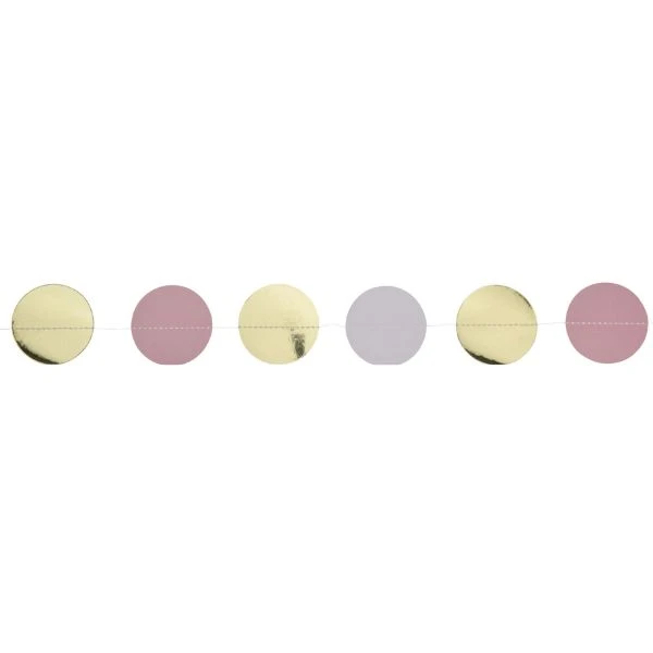 Flaggirlang konfetti 2x 2 meter 491007130 by Koop color Svart