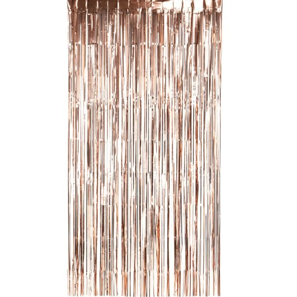 Festgardin 200x100cm Rosegold 491020950 by Koop color Svart