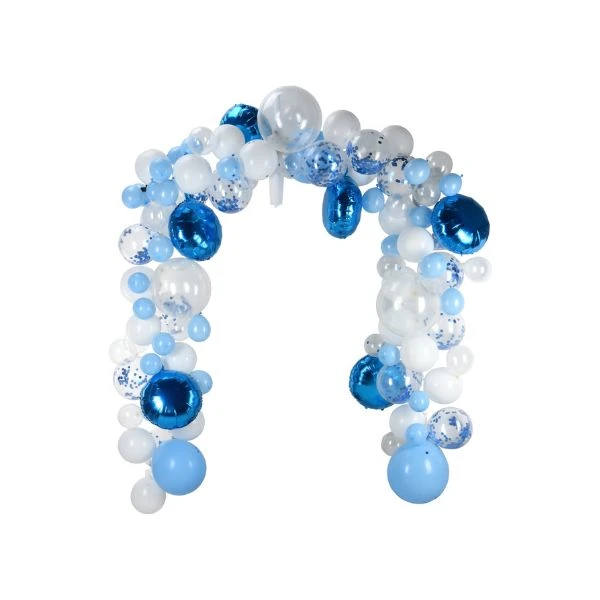 Ballongbåge 122 delar blå 491021500 by Koop color Blauw