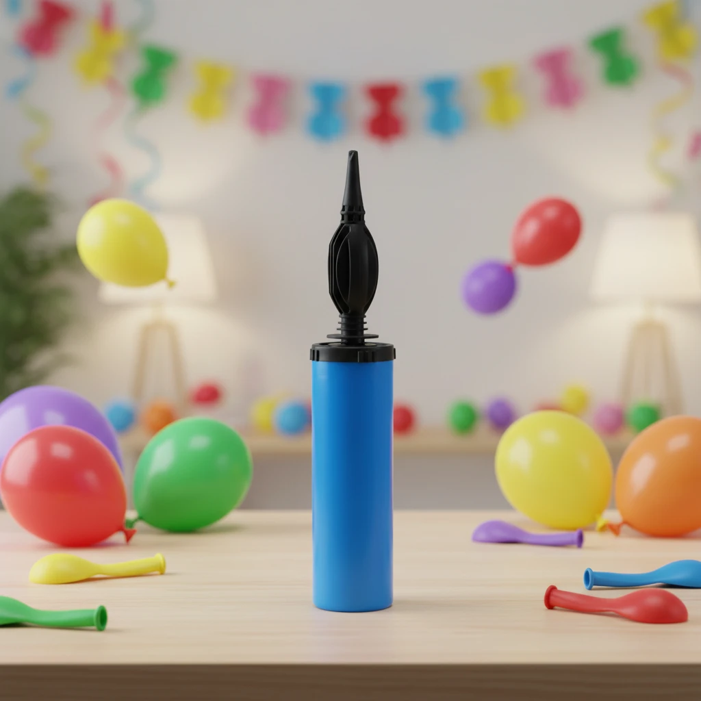 Ballongpump 285 mm - Assorterade färger 491021530 by Koop color Svart