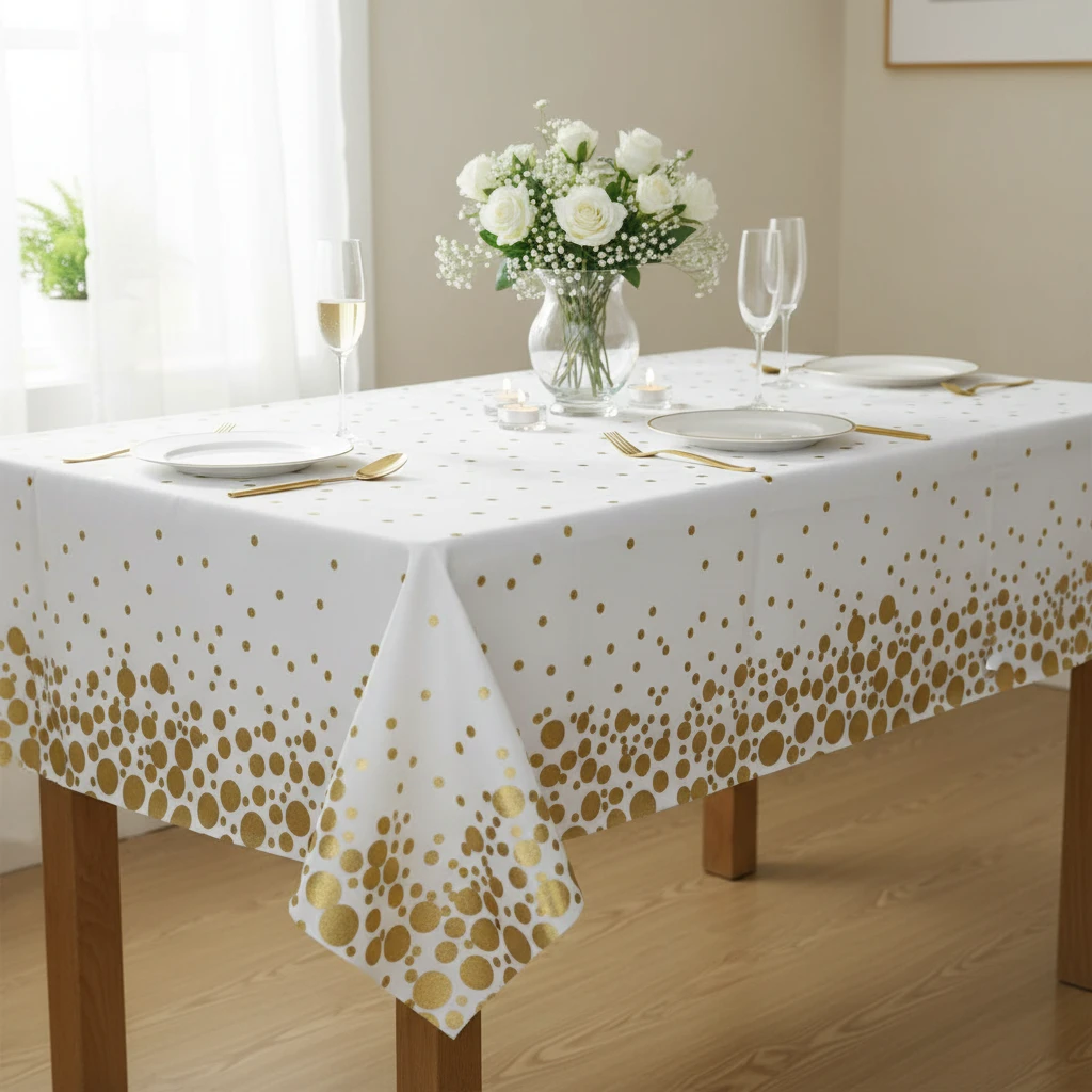 Duk 130x220 cm guld 491021680 by Koop color Goud