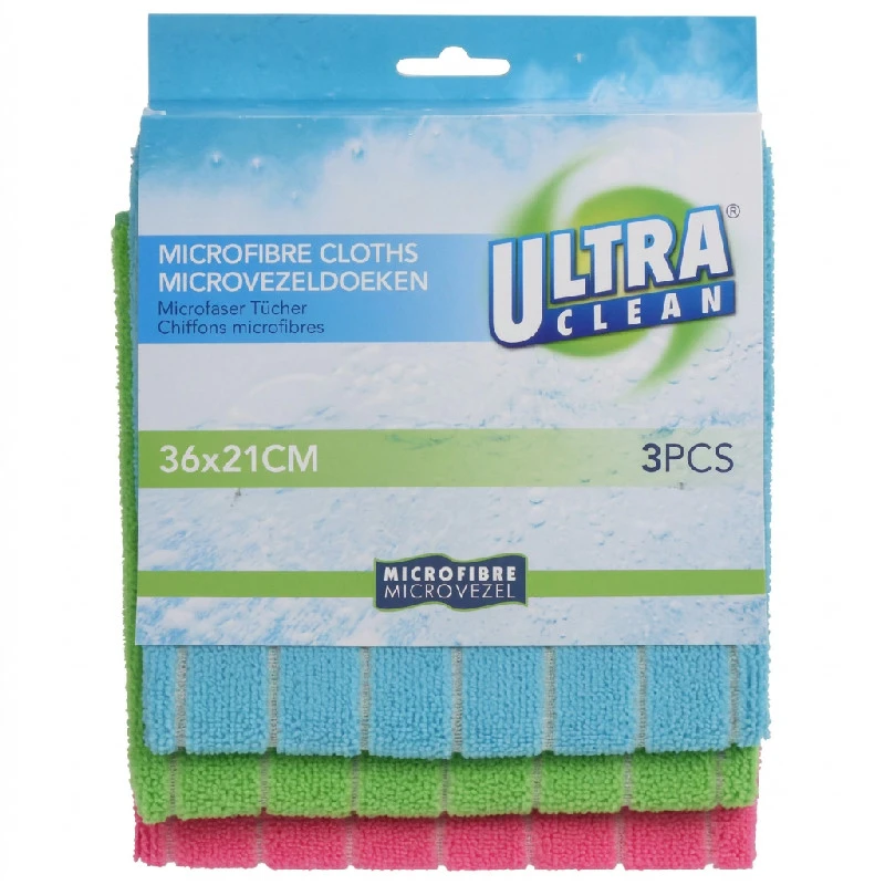 Mikrofiberdukar 3-pack WK1700090 by Koop color Svart