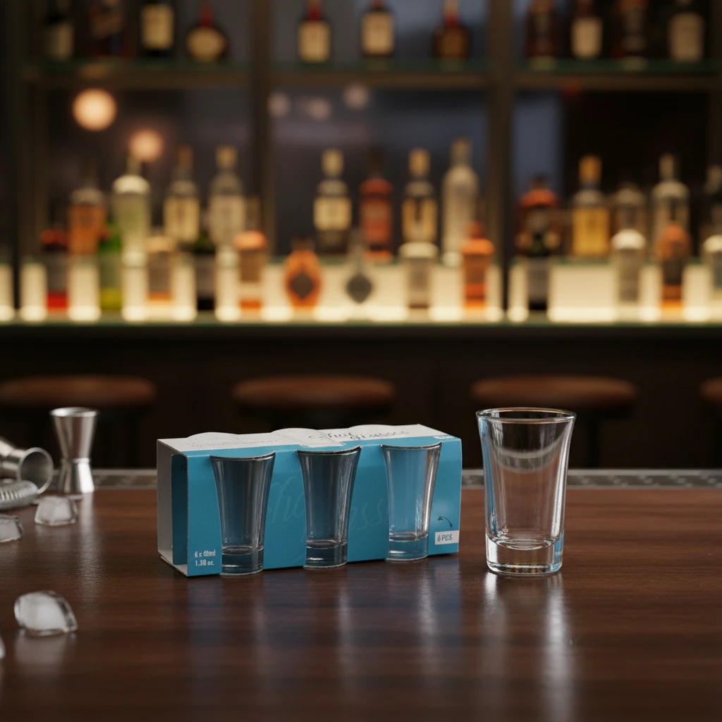 Shotglas 40 ml 6-pack YE6000060 by Koop color Svart
