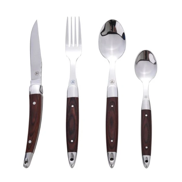 Laguiole bestickset 16 delar 40269071 by Laguiole color Svart