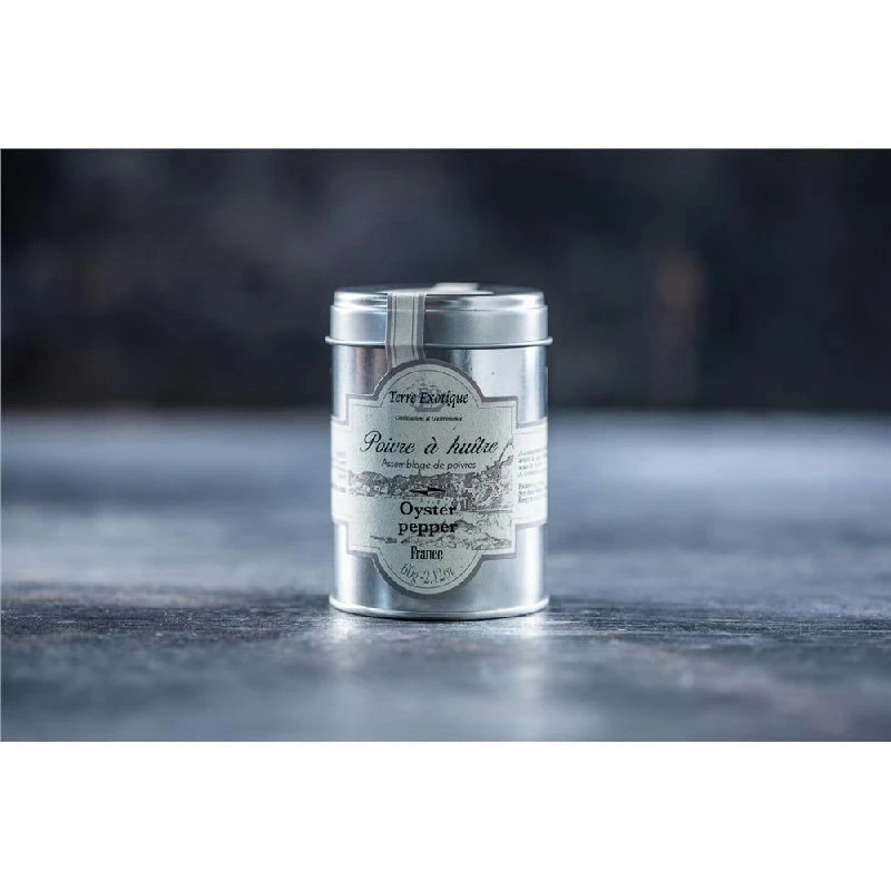 Ostronpeppar 60g Terre Exotique 328817 by Terre Exotique color Svart
