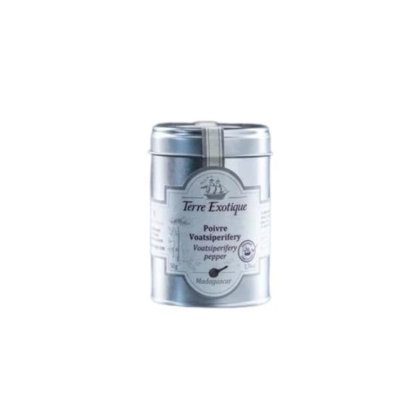 Voatsiperiferypeppar 50g Terre Exotique 336006 by Terre Exotique color Svart