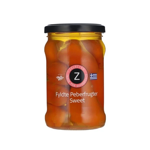 Fyllda paprikor Sweet Zelected 270g 12256 by Zelected color Svart