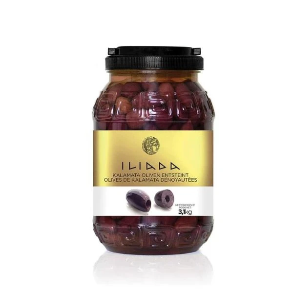 Kalamataoliver utan kärna BT (3,1 KG) 269526 by Iliada color Svart