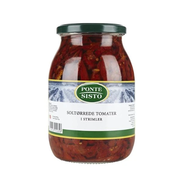 Soltorkade Tomater i Olja i Strimlor 980 g 230444 by Ponte Sisto color Svart