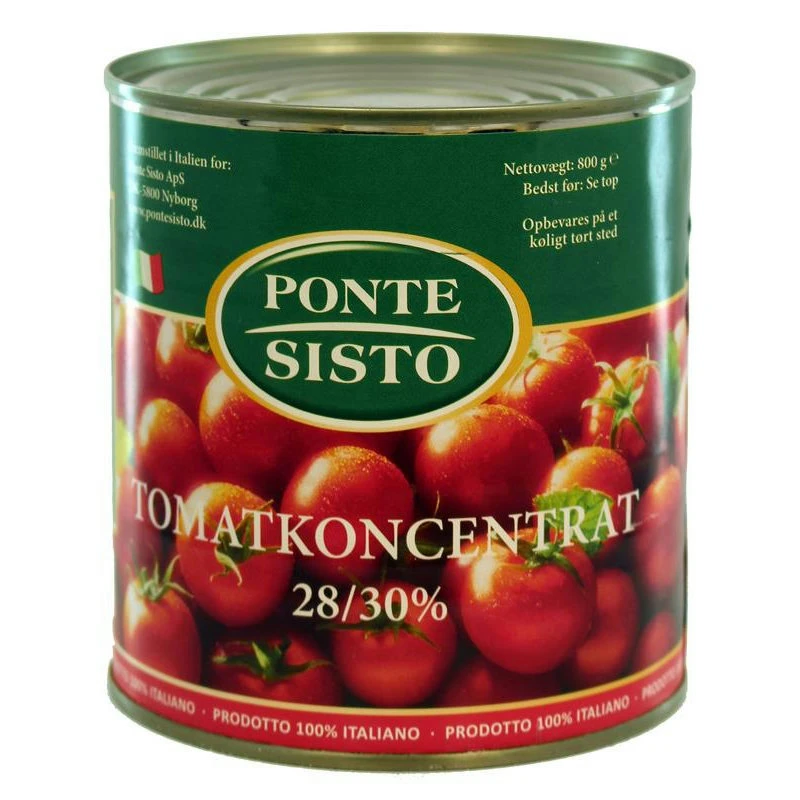 Ponte Sisto Tomatkoncentrat 28/30% 800g 96793 by Ponte Sisto color Svart