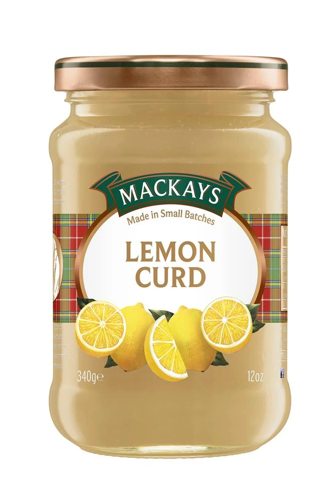 Curd Lemon GL (340 G) 83318 by MacKay´s color Svart