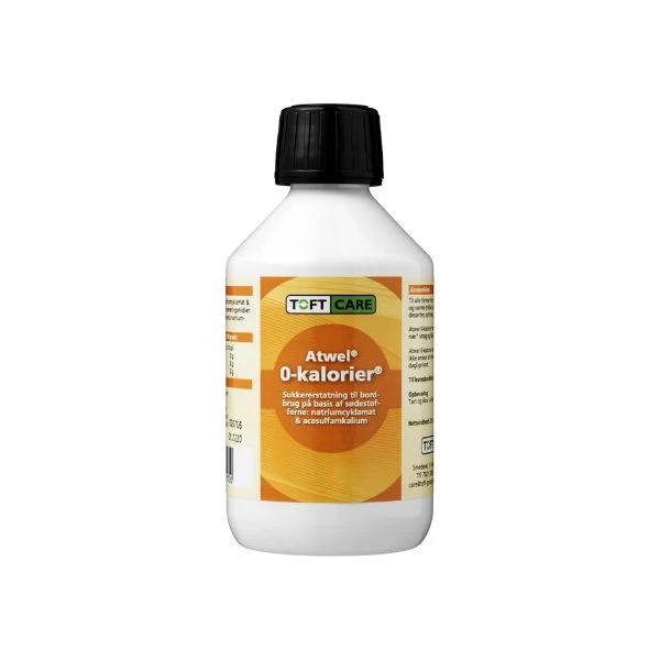 Atwel 0-Kalorier Sötningsmedel FL (250 ML) 264362 by Atwel color Svart