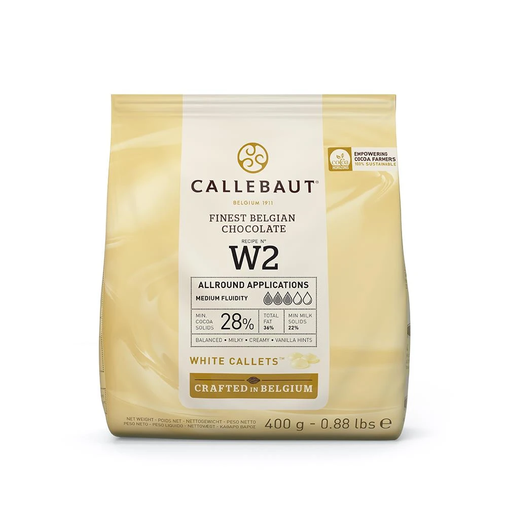 Vit chokladöverdrag PS (400 G) 307724 by Barry Callebaut color Svart