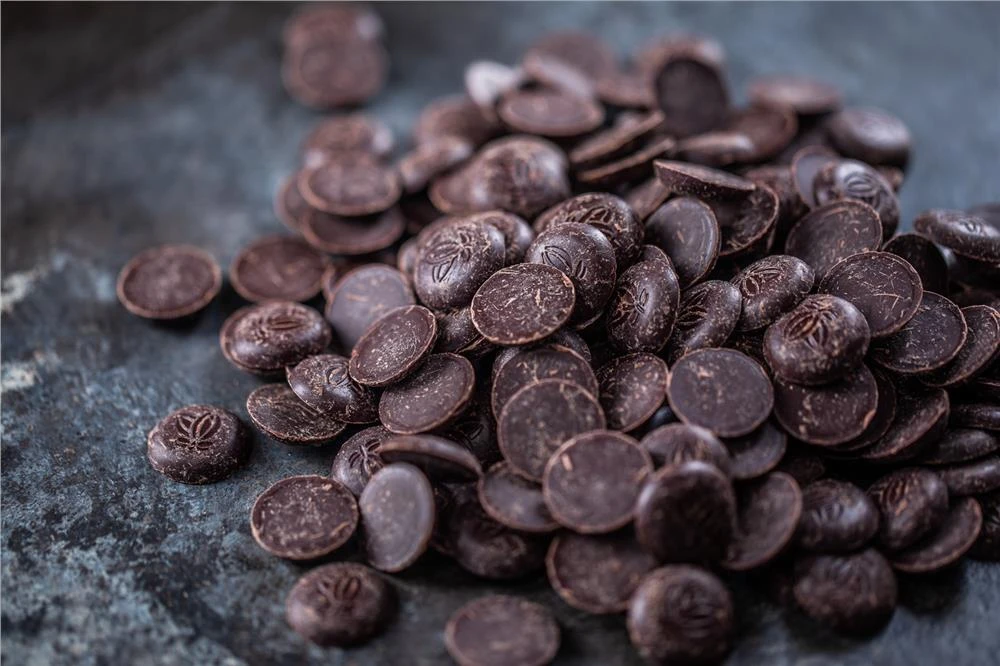 Mörk choklad Sao Palme 60% PS (2 KG) 353227 by Felchlin color Svart