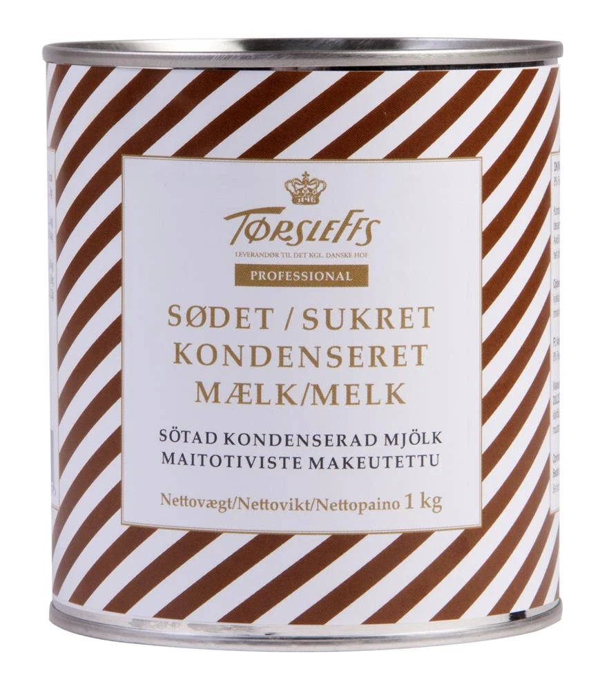 Kondenserad Mjölk Burk (1 kg) 255922 by TØRSLEFF color Svart