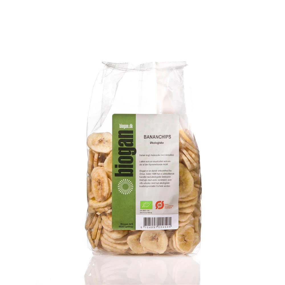 Bananchips Eko PS (400 g) 36326 by BIOGAN color Svart