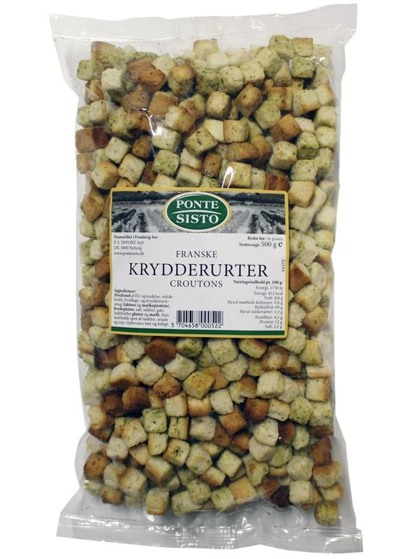 Krutonger Franska Örter PS (500 G) 133014 by Ponte Sisto color Svart