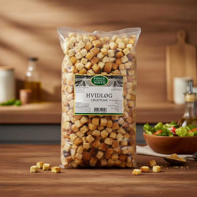 Krutonger Vitlök PS (500 g) 133017 by Ponte Sisto color Svart