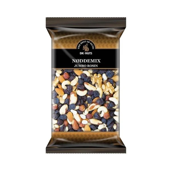 Nötmix med jumborussin PS 1 kg 249990 by DK Nuts color Svart