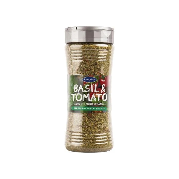 Basilika & tomat krydda (250 g) 225802 by Santa Maria color Svart