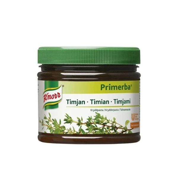 Kryddpasta med timjan GL (340 g) 255078 by KNORR color Svart